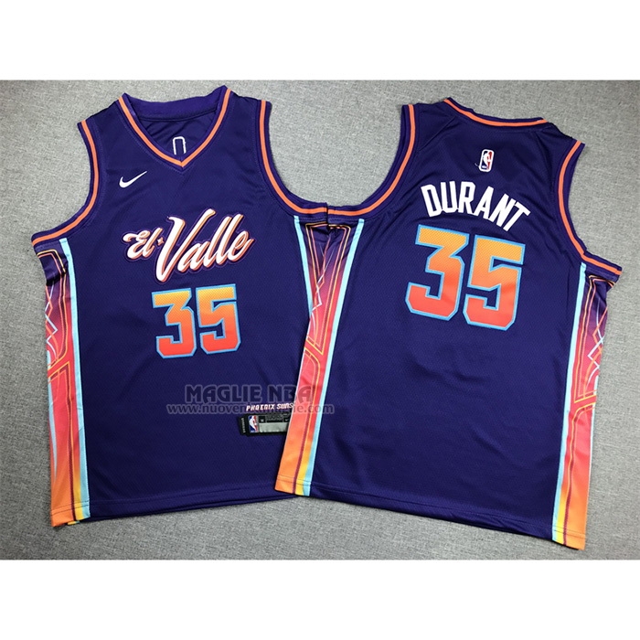 Maglia
 Kevin Durant NO 35 Bambino
 Phoenix Suns Citta
 2023-24 Viola
